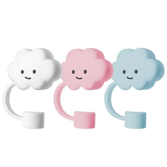 Cloud Silicone Straw Tips